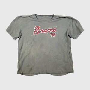 Morgan Wallen Braves 98 Gray Graphic T-Shirt Country Music Merch Mens XL